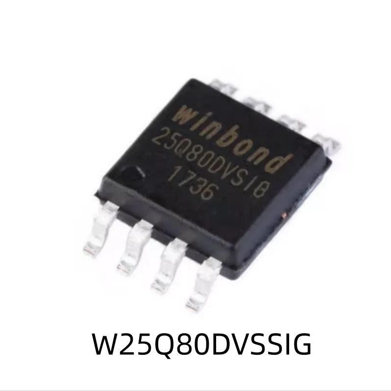 W25Q80DVSSIG Brand new original SMT SOP-8 FLASH SPI memory chip