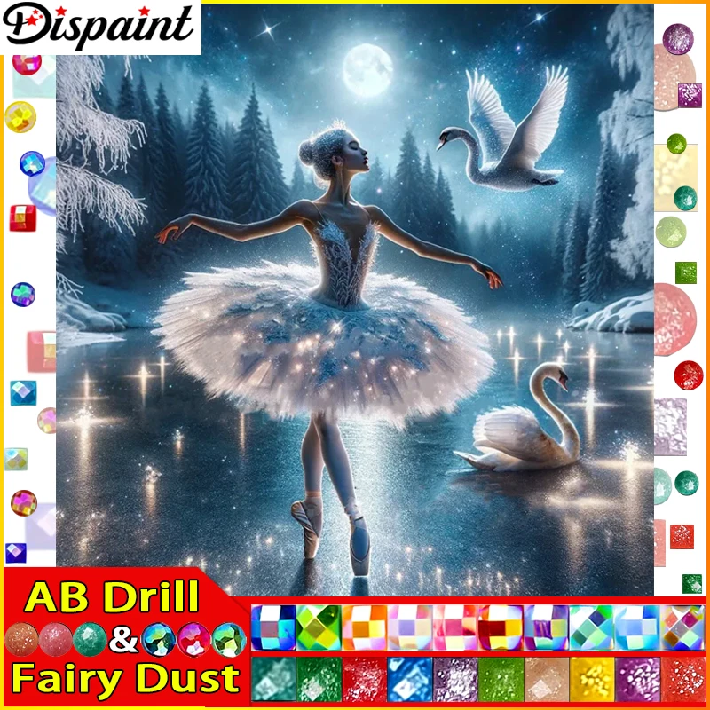 Dispaint Fairy Dust AB Full diamond Painting