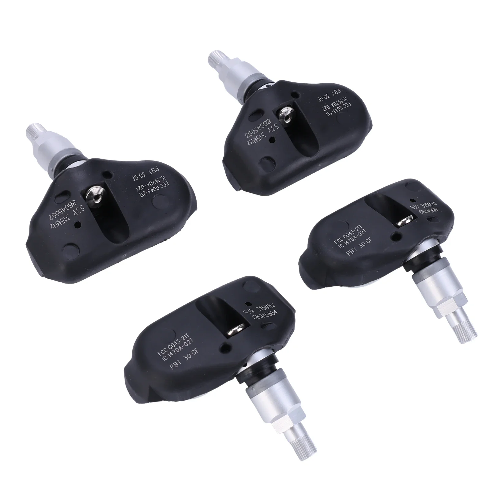 4 stuks TPMS Sensor 06421-S3V-A04 Compatibel voor Acura MDX 2005-2006 Ridgeline 2006-2014 Odyssey Touring 2005-2007 Vervangen