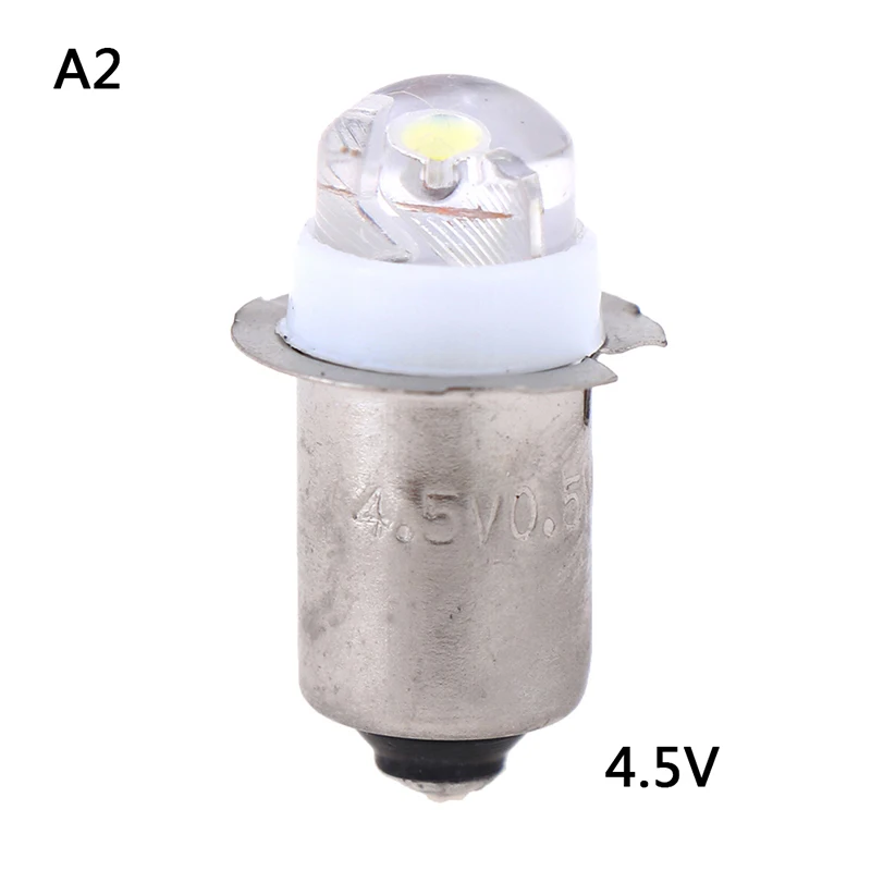 1ชิ้นโคมไฟ LED PR3 P13.5S PR2ขนาดเล็ก0.5W DC 3V 4.5V 6V 1SMD สำหรับเปลี่ยนหลอดไฟคบเพลิงไฟทำงาน