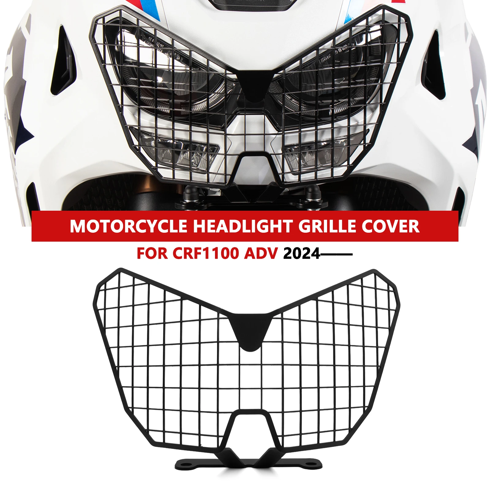 

Запчасти для мотоциклов, защита для фар, решетка для CRF1100 ADV CRF1100L Africa Twin Adventure Sports 2024 2025