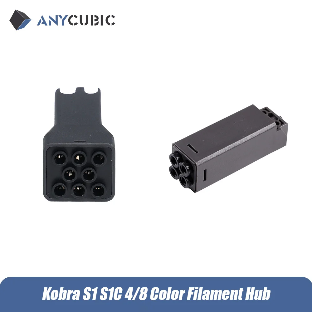 ANYCUBIC Kobra Kobra S1 Kobra S1 Combo Akcesoria Hotend Extruder 8-kolorowy koncentrator żarnika PEI Moduł wykrywania powrotu ze stali sprężynowej — zdjęcie produktu 3
