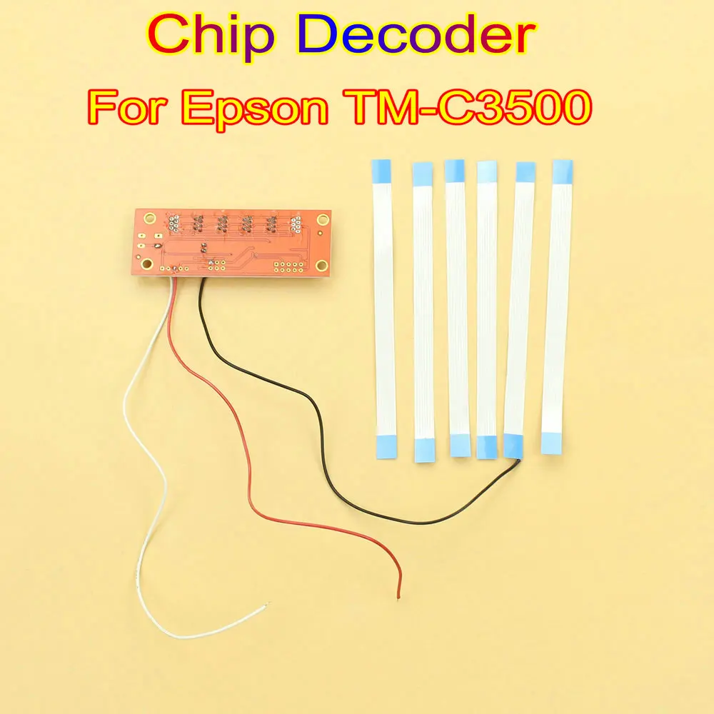 

Ic Chip Decorder SJIC22P C3500 Chips Decoders Printing Kit for Epson TM C3500 Color Label Printer Chip Ic Decoder C3500 Part