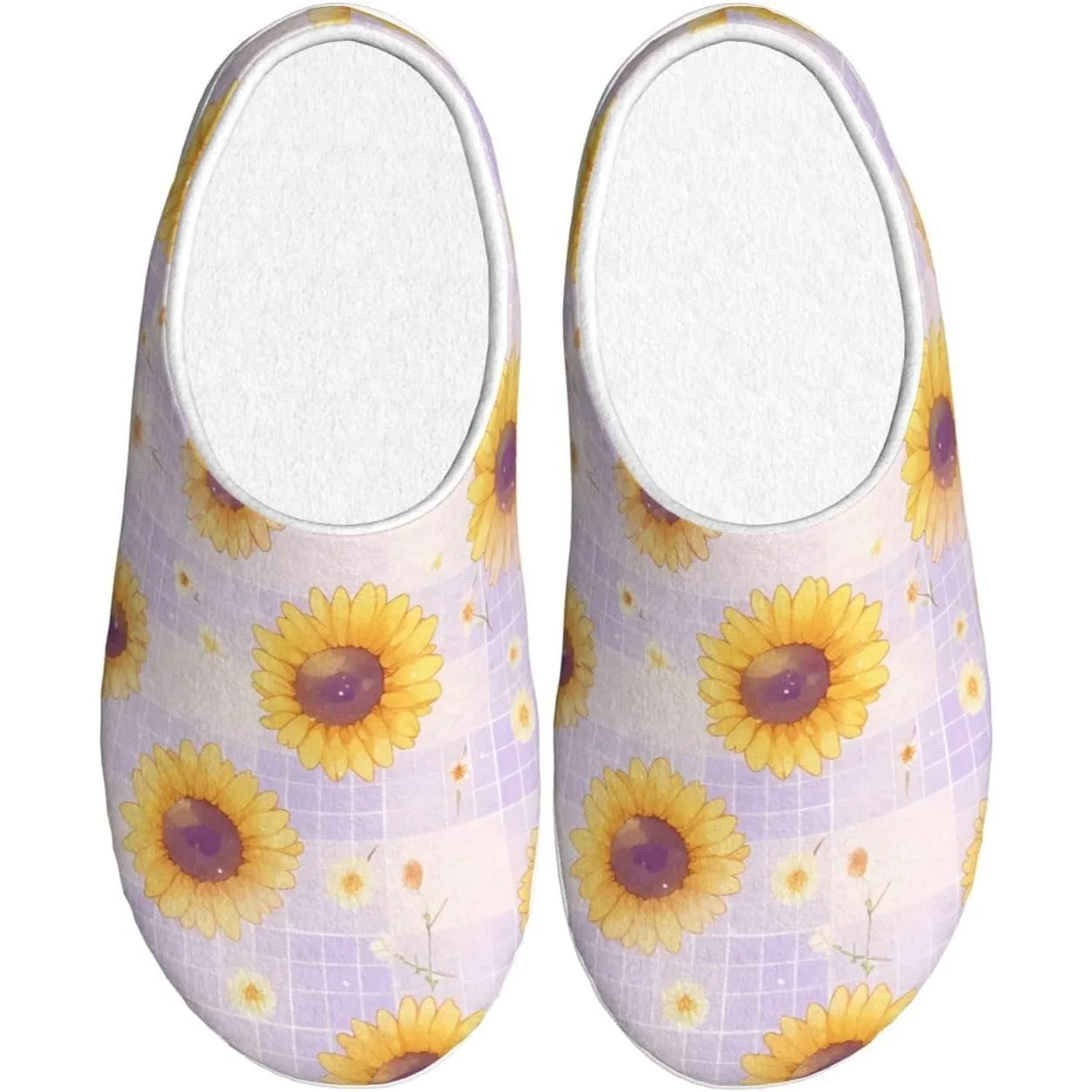 

Женские уютные тапочки Sunflowers, домашние и уличные домашние тапочки из мягкого хлопка с противоскользящей подошвой