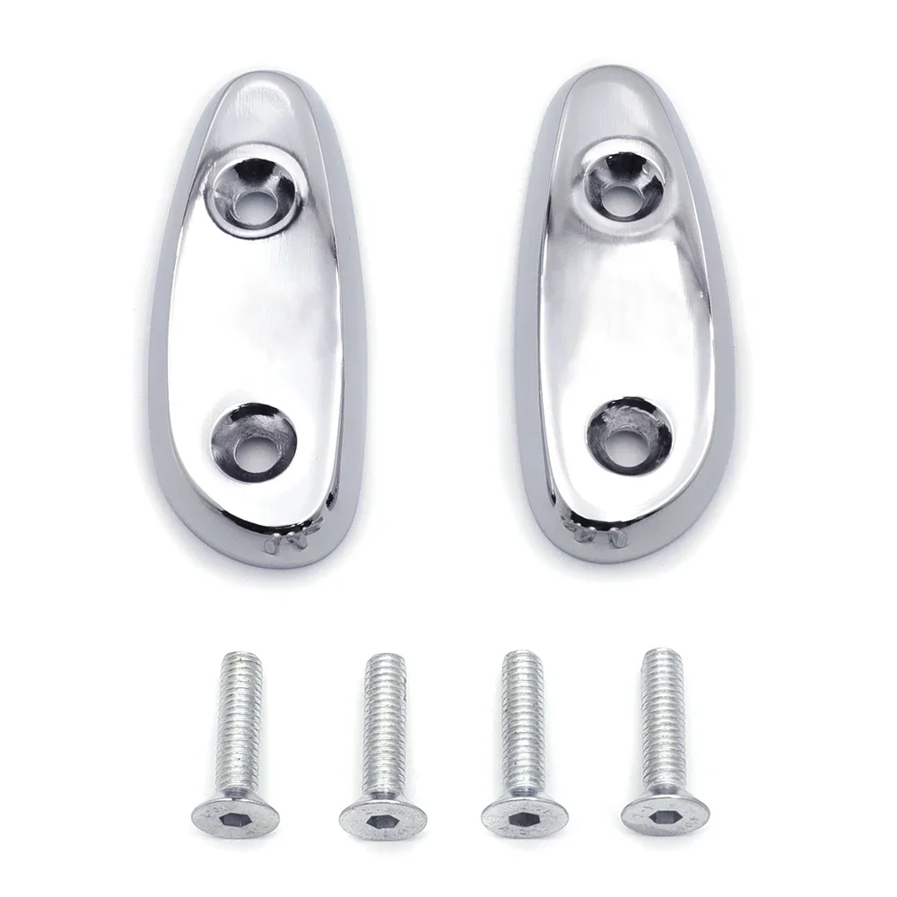 

Motorcycle Parts Mirror Block Off base Plates For Suzuki GSXR 600 750 1000 GSX-R 2001-2004 CHROMED