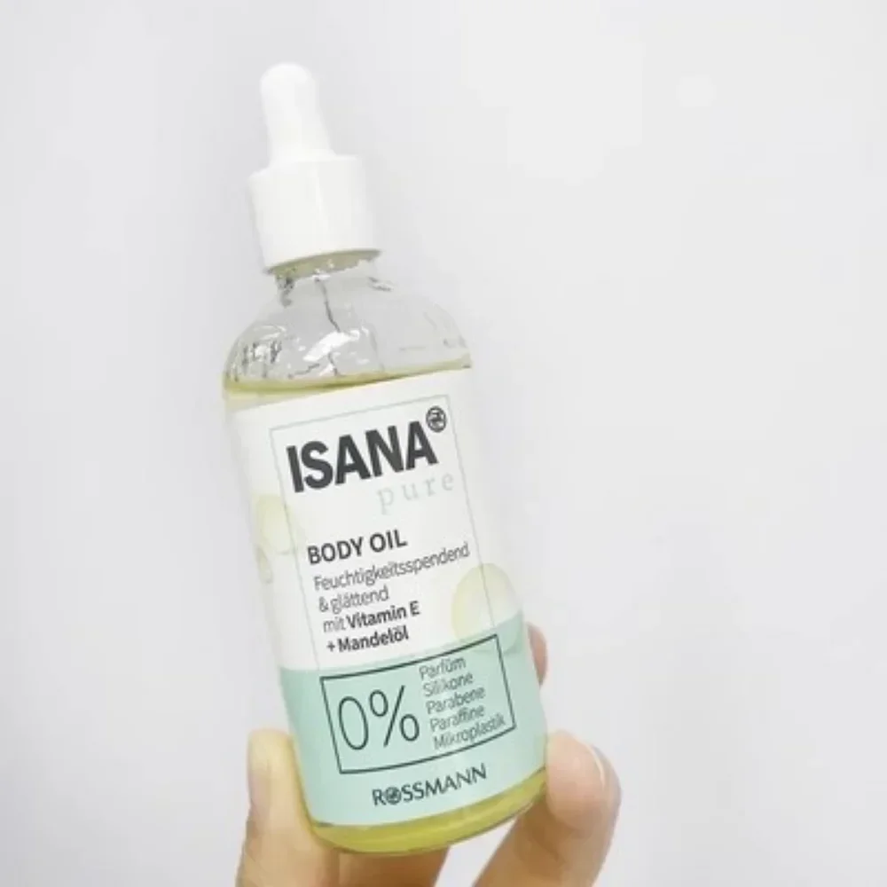 

Germany Isana Pure Vitamin E Almond Essential Oil 90ml Nourishing Hydrating Strengthen The Skin Barrier Anti-wrinkle Skin Care