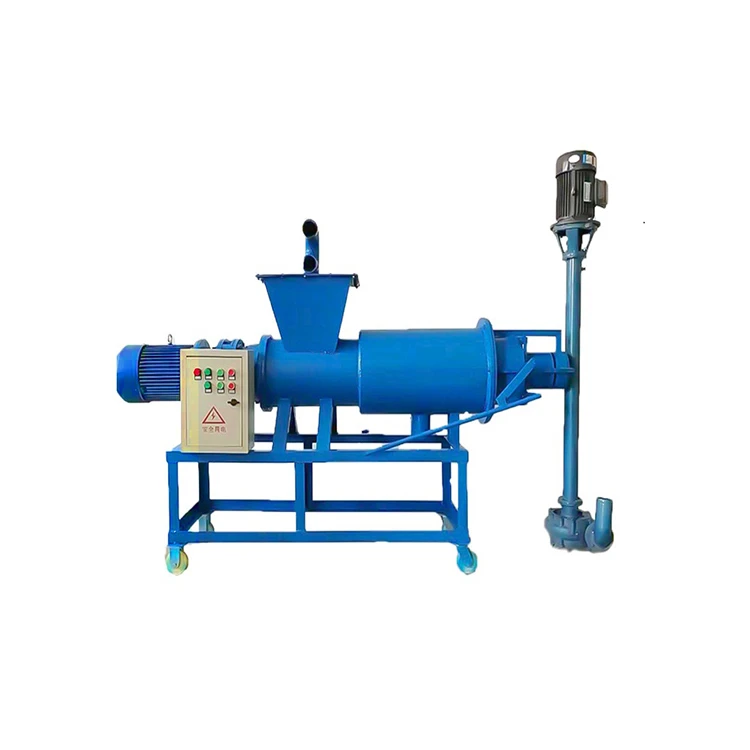 

good quality automatic poultry waste dewatering machine/chicken manure dryer/cow dung dewatering