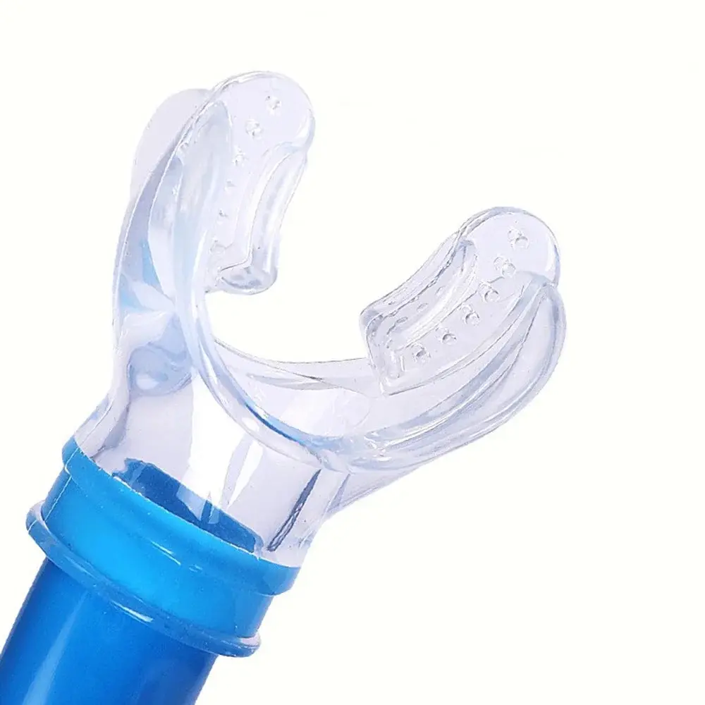 Von Wet Training Schwimmschnorchel für Runde, Schwimmen, Schnorchelausrüstung vorne, bequemes montiertes Silikon-Mundstück für Kinder/Kinder – Detail 4