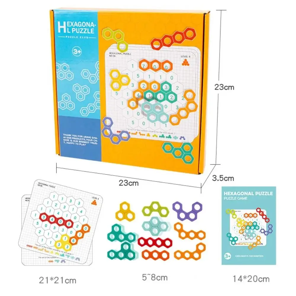 Puzzle en accent d'abeille coloré Montessori pour enfants, jouets de forme numérique, jeux d'association, jouets mathématiques