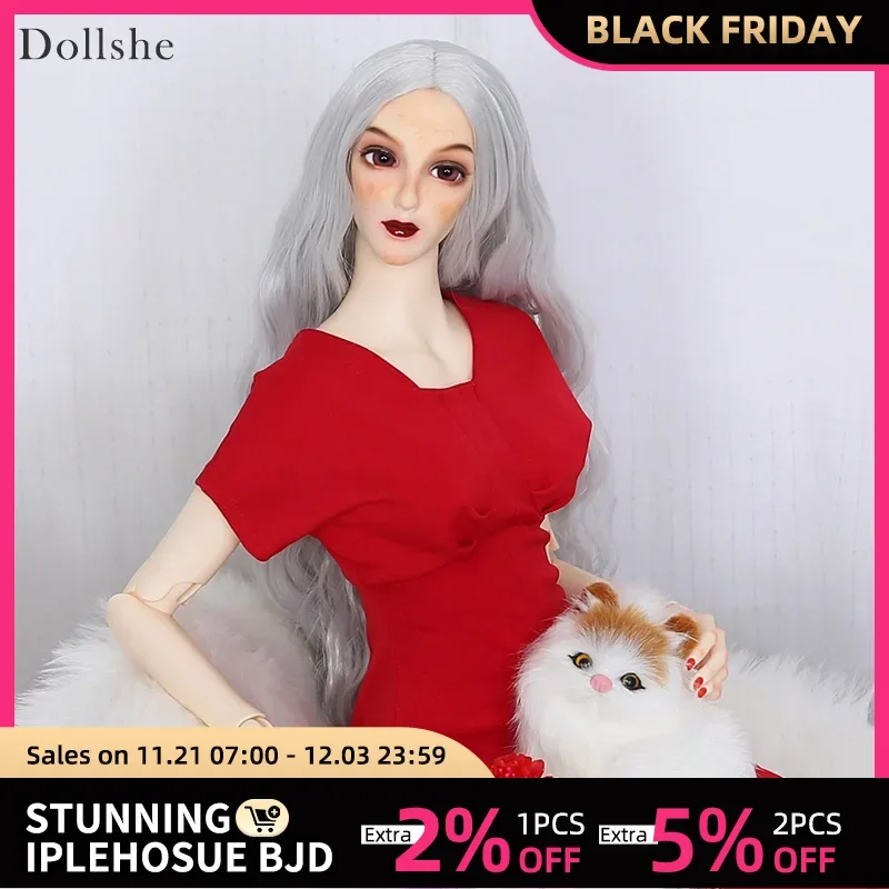 Dollshe craft DS Ausley Love 26F Classic BJD Dolls 1/3 body model boys bjd oueneifs High Quality resin toys  shop