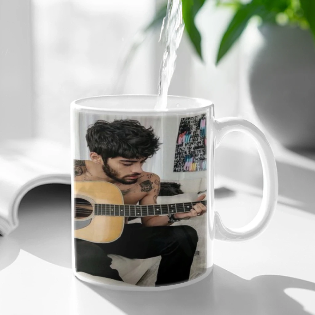 Singer Z-Zayn M-Malik Ceramic Cup Coffee Oatmeal Breakfast Cup Creative Personality Mug