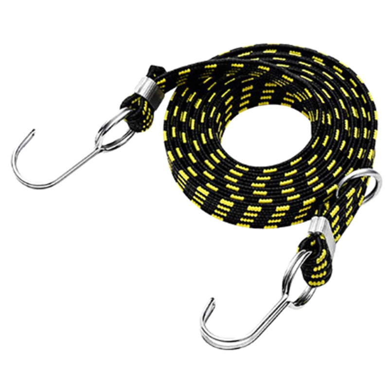 Motorcycle Elastic Belt Rubber Strap Elasticated Luggage Roof Rack Tension belt Portable Fixed Band Hook Bike Bicycle Accessory image 5