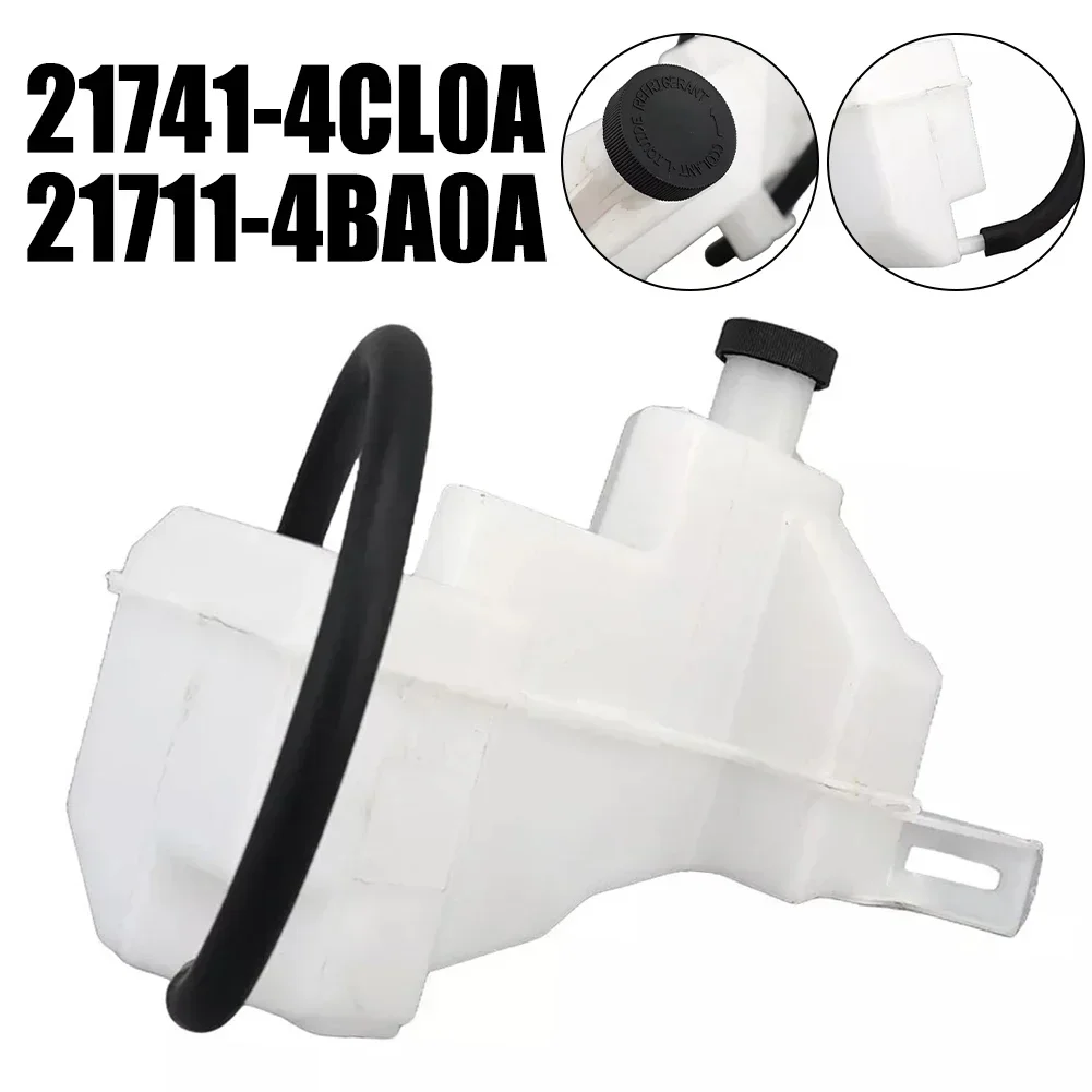 

1pcs Car Coolant Reservoir Radiator ExpansionTank W/Hose 21741-4CL0A 21711-4BA0A For Nissan For Rogue 2014-2020