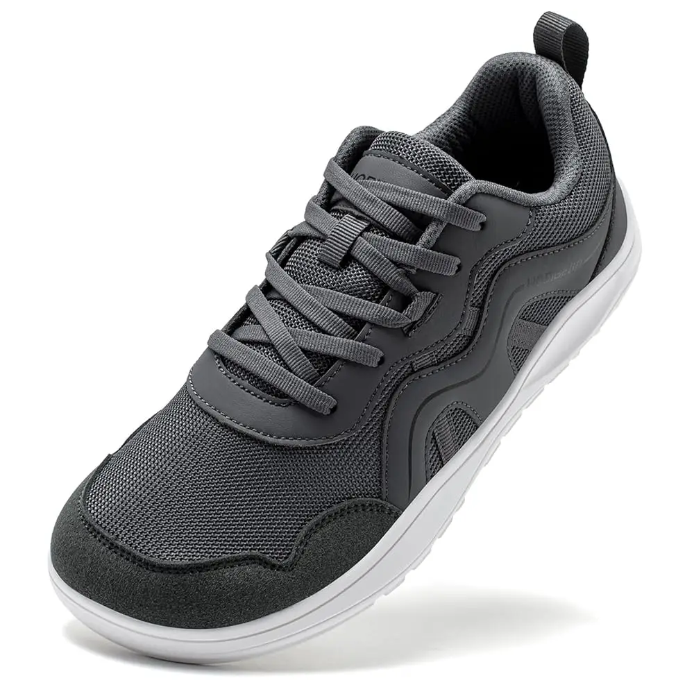 

Men's Wide Toe Box Barefoot Sneakers | Zero Drop | Lightweight Walking Shoes