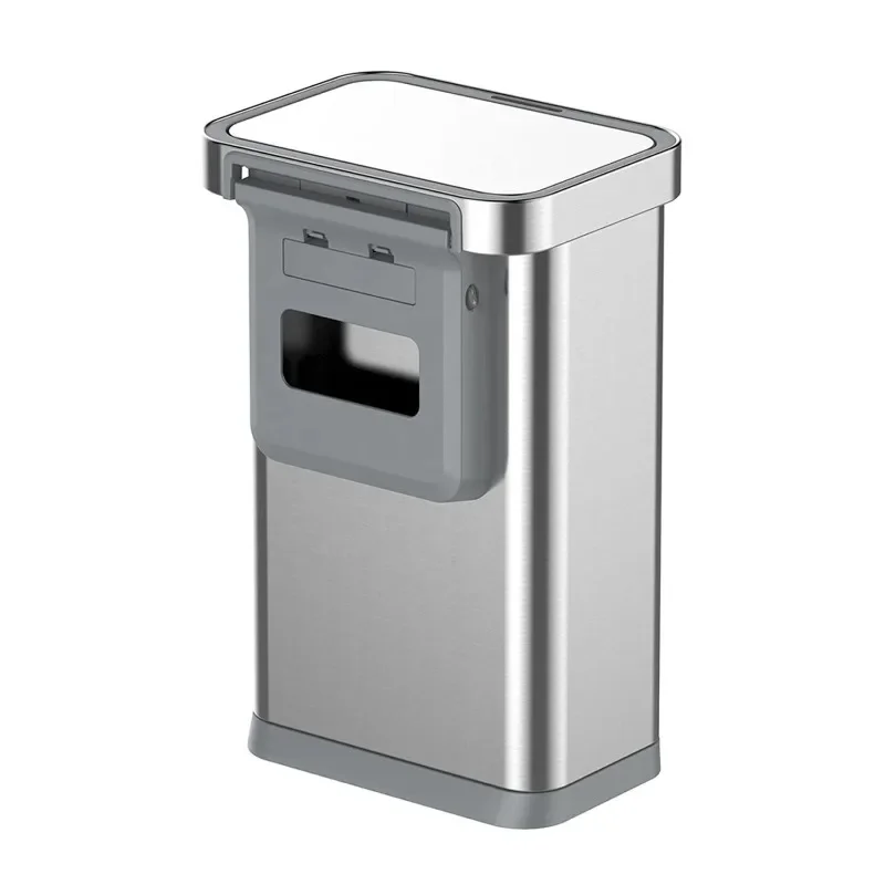 

Recycle Garbage Bin Waste Bin Trash Large Metal 50l Stainless Steel Outdoor Lithium Batteries Smart Kitchen