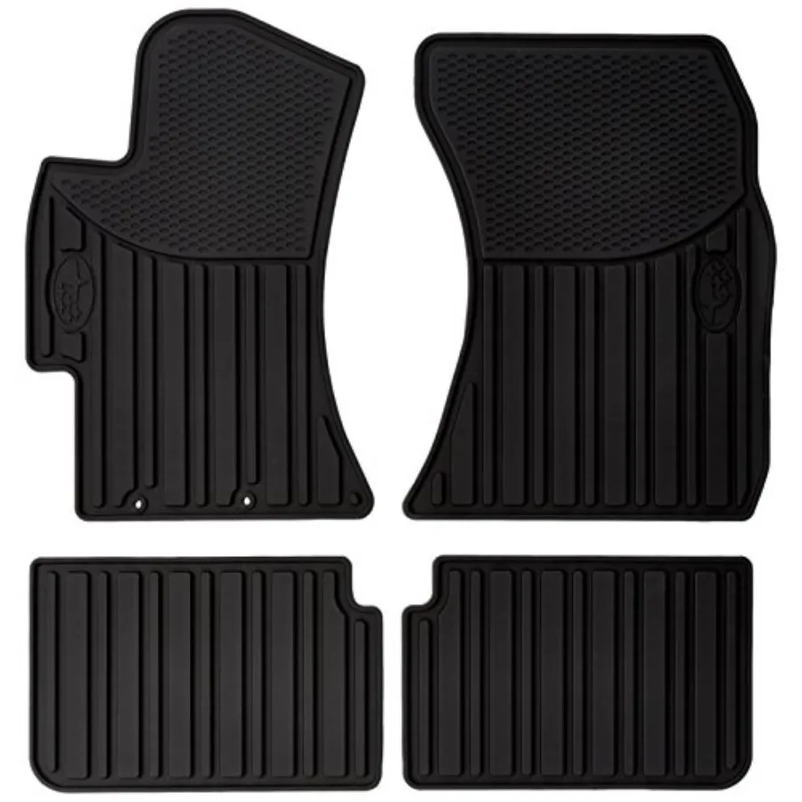 

2008-2014 All Weather Rubber Floor Mats Impreza Forester Sti WRX Genuine OEM