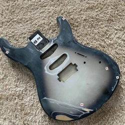 Unfinished ST Guitar Body 6 String Electric Guitar SSH Solid Wood Tremolo Style DIY Replacement HB011