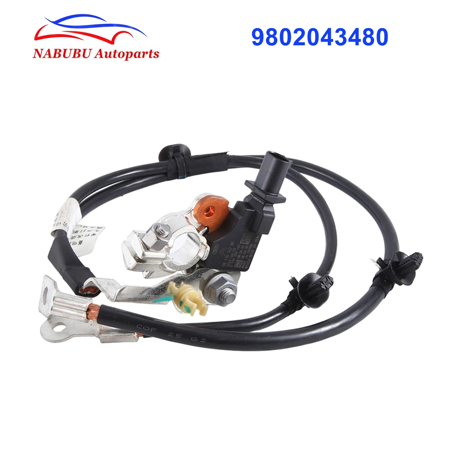 5638SK Battery Negative Terminal Wire Sensor and Battery Negative Terminal Wire Protection Module 9802043480 for Peugeot Citroen
