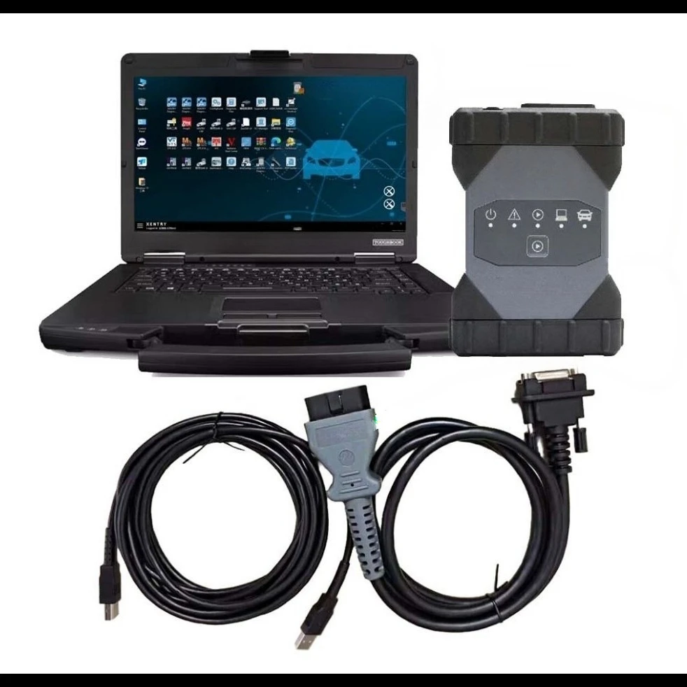 CF53 Laptop V-CI DoIP for    Das Wis Epc Multiplexer Full Configuration Car Diagnostic Tool