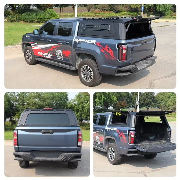 Pickup Truck Canopy Aluminum Shell Hardtop Anti Theft  and Waterproof Truck Canopy for Ram 1500 and Toyota Tundra