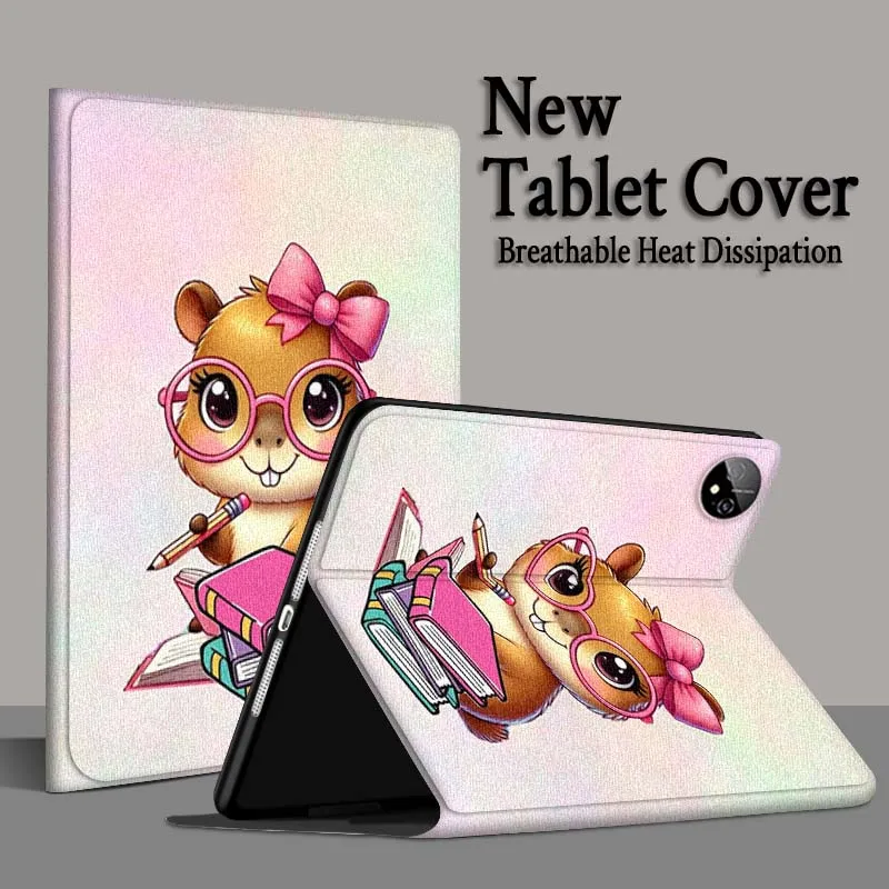 

Красочный мультяшный чехол Capybara для Huawei MediaPad 3 12 Air SE M6 M5 Lite Pro 10,4 10,8 11 11,5 12,6 13,2 дюйма 5G Tablet Case