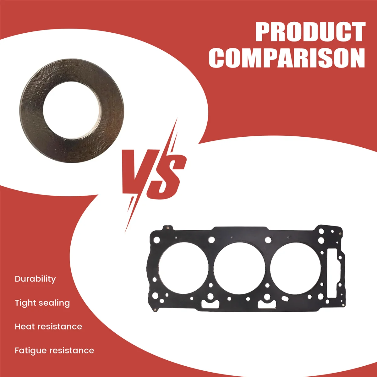 

T48C_Engine Motor Gasket Kit for Sea-Doo 4-TEC RXT RXP GTX GTI 130 155 215 255 260