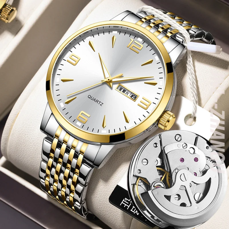 

Waterproof Classic Luminous Wristwatch Quartz Crateur De Montre Mens Luxury Watches Private Label Minimalistic Watch