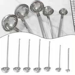 1pc Stainless Steel Ladle Soup Long Handle Ladle For Kitchen Cooking Soup Sauce 30/60/90/120/150/180ml