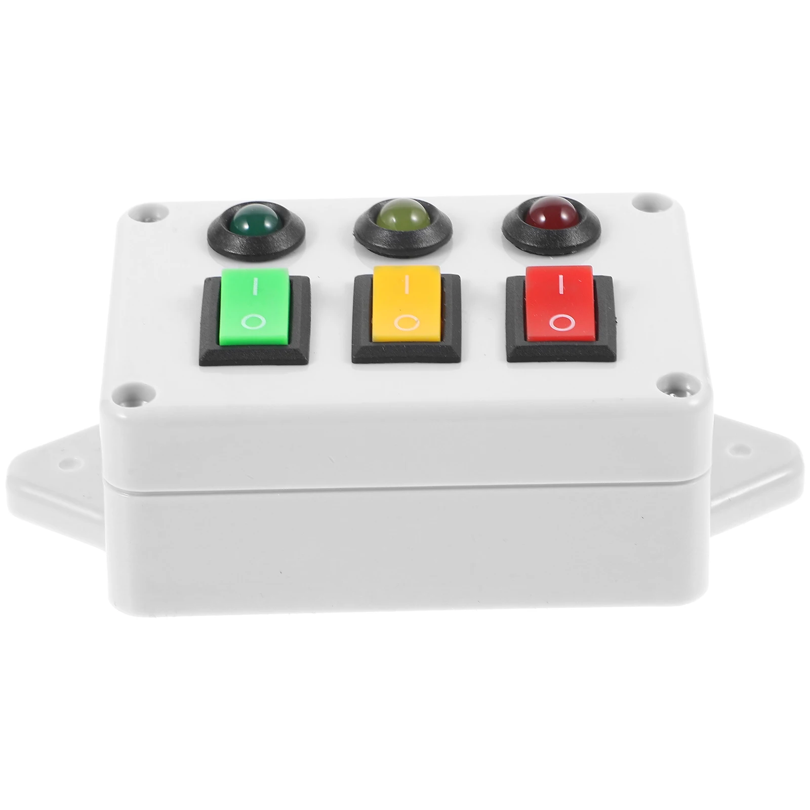 

Toys for Toddlers Three-light Switch Lights Sensory Busy Board Baby Interesting Shine Boards Kids