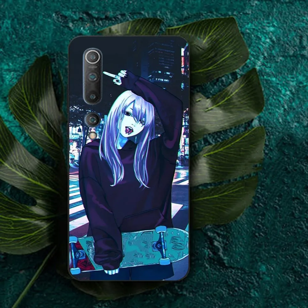 Sad Anime Aesthetic Senpai Phone Case For Redmi Note 4 X 5 A 6 7 8 T 9 9S 10 11 11S 11Epro Poco M3 pro