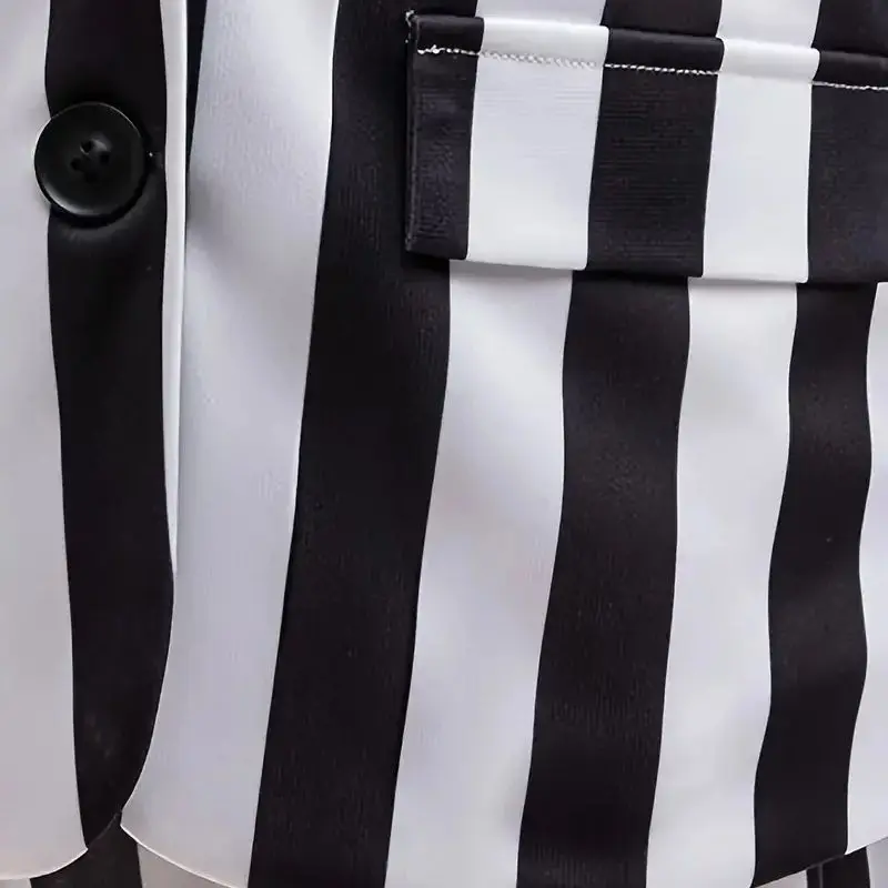 زي لعب الأدوار الرئيسي المتفجر من Underworld ملابس تنكرية للأطفال باللونين الأسود والأبيض مناسبة للأولاد كرنفال الهالوين