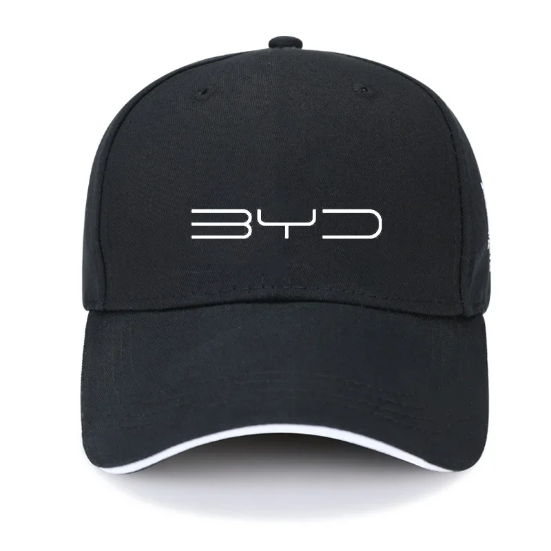 Baseball Caps Spring Summer Sport Cap Solid Hip Hop Hat For BYD Tang F3 E6 Atto 3 Yuan Plus Song Max F0 G3 I3 Ea1 Dmi 2din G6