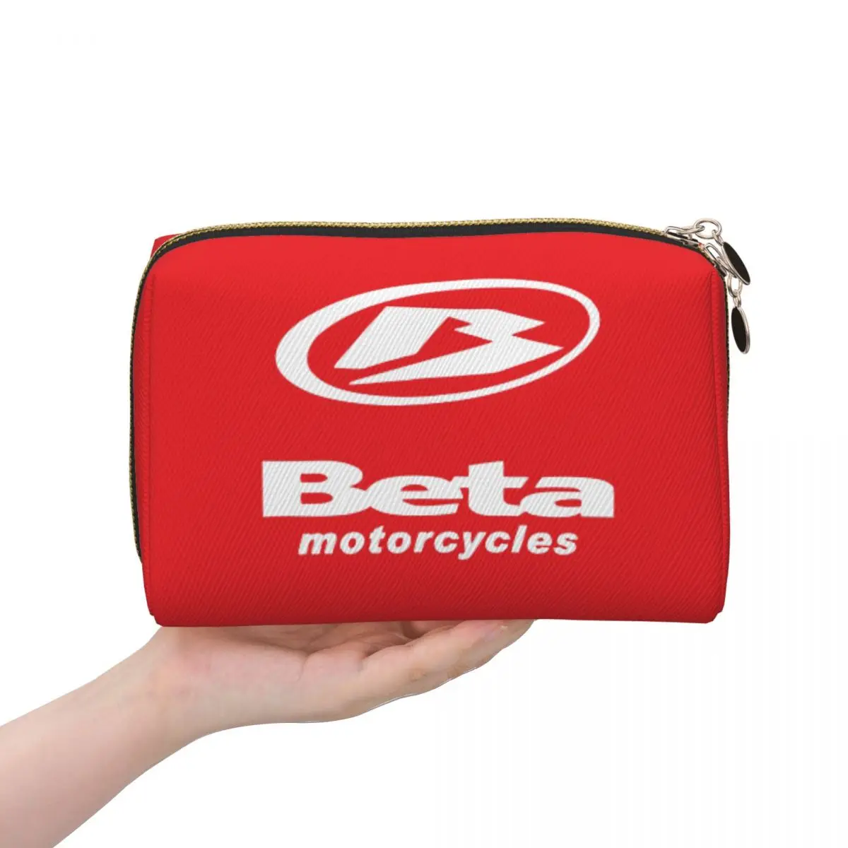 

Beta Racing 1 Women Cosmetic Bag Travel Makeup Organizer Pouch Toiletry Storage Dopp Kit Box