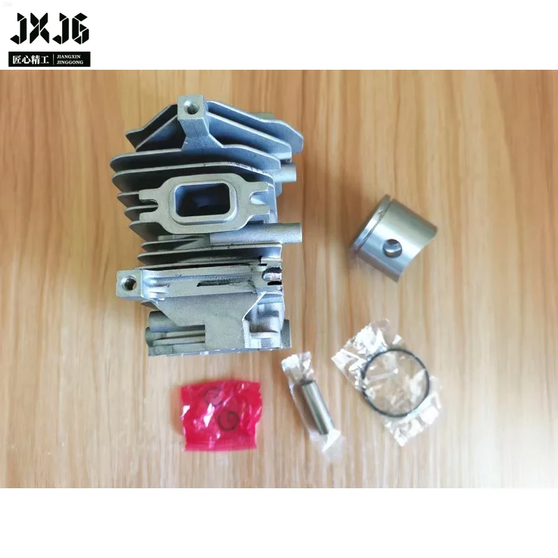 XMSJ Cylinder Block Liner Assembly Replacement Parts for Oleo Mac 936 937 GS370 Red Leaf Efco 137 2-Stroke Chainsaw Logging