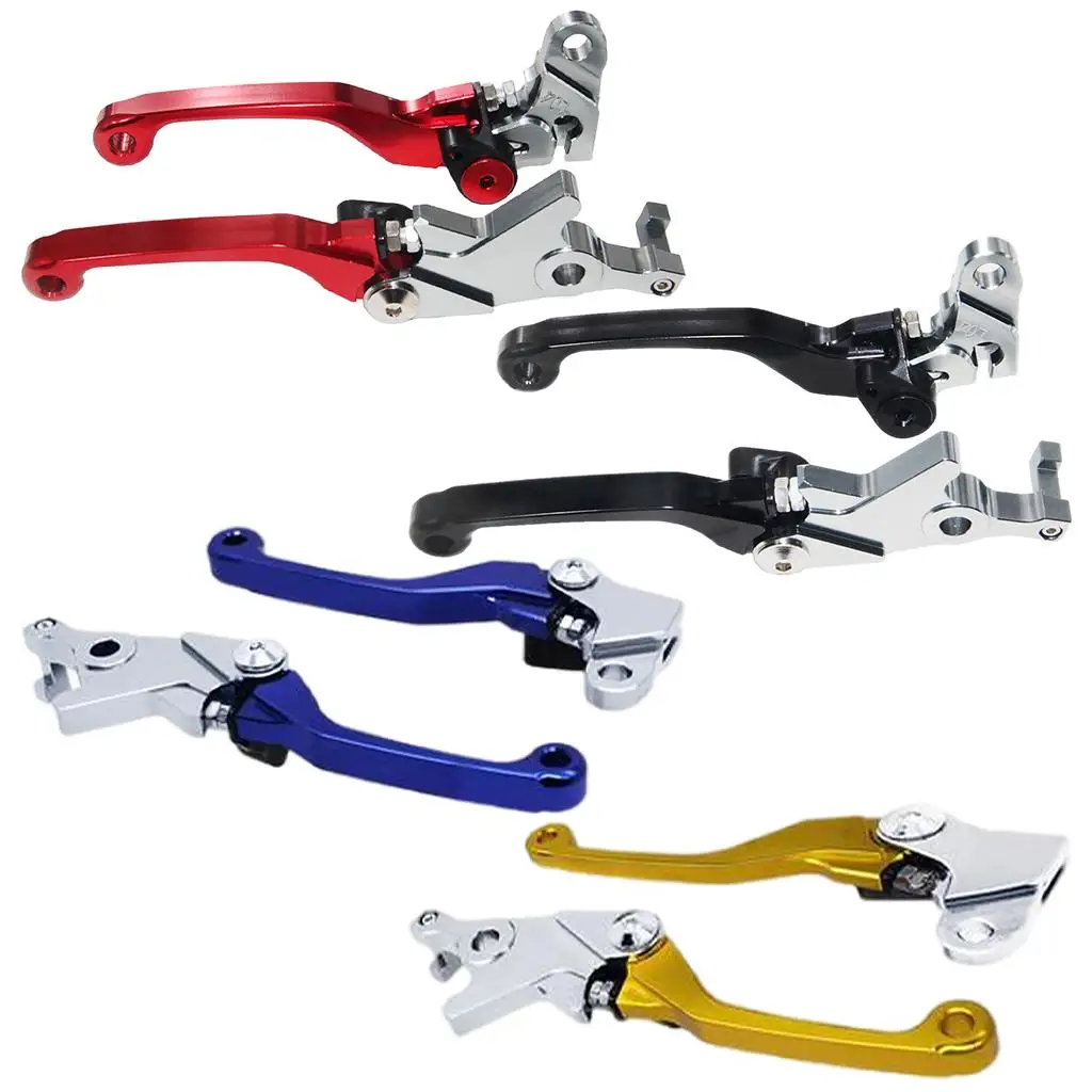 

2Pcs Motorcycle Brake Clutch Levers Adjustable Billet for Honda