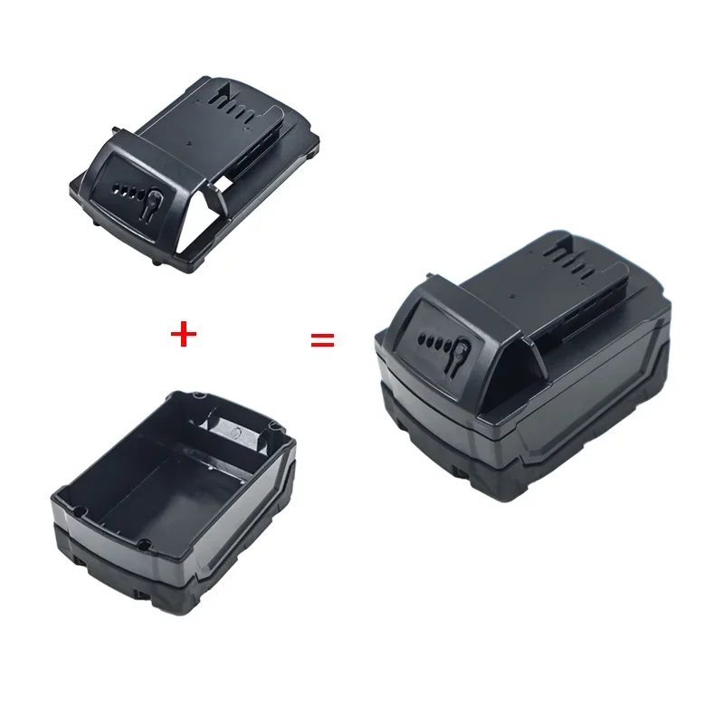 For M18-10 Battery Case Assembly Parts For Milwaukee 18V 48-11-1815 Lithium Battery Upper Cover Back Case Enclosure Accessories