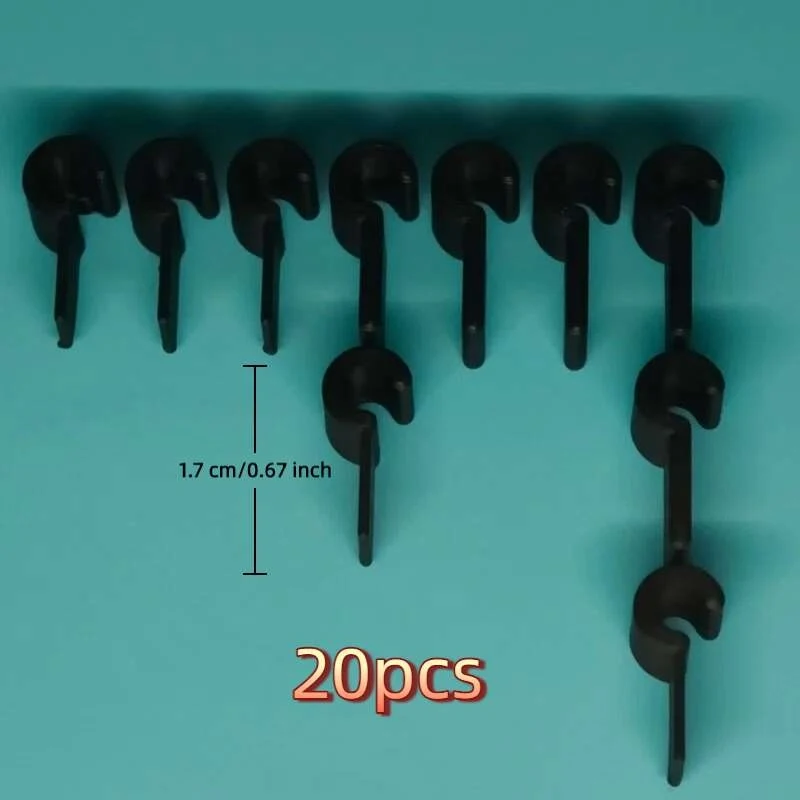 Car Dashboard Cable Clips Wire Fixing Clamp Auto Dash Wiring Organizer Retainer Cord Fastener Interior Cable Holder