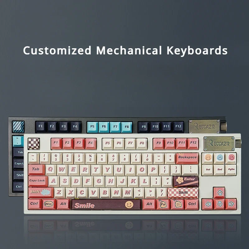 

MiFuny Custom Mechanical Keyboard 84 Keys Wirless Tri-Mode Hot Swap Gasket RGB 87% Personalized Layout PC Laptop Gaming Keyboard