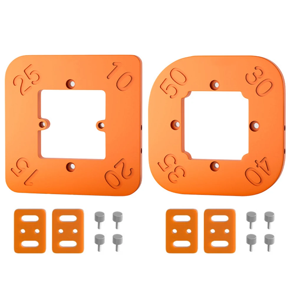 Cetakan Radius Sudut untuk Router Kayu Jig R10-R25/R30-R50 Alat Penggiling Sudut Melengkung Alat Radian Melingkar untuk Pekerjaan Kayu