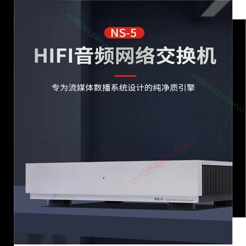 LT3042+PNP+PLL,50Ω，75Ω  HIFI Audio Fever Gigabit Switch/OCXO Constant Temperature Crystal Clock NS-5 Optoelectronic Isolation