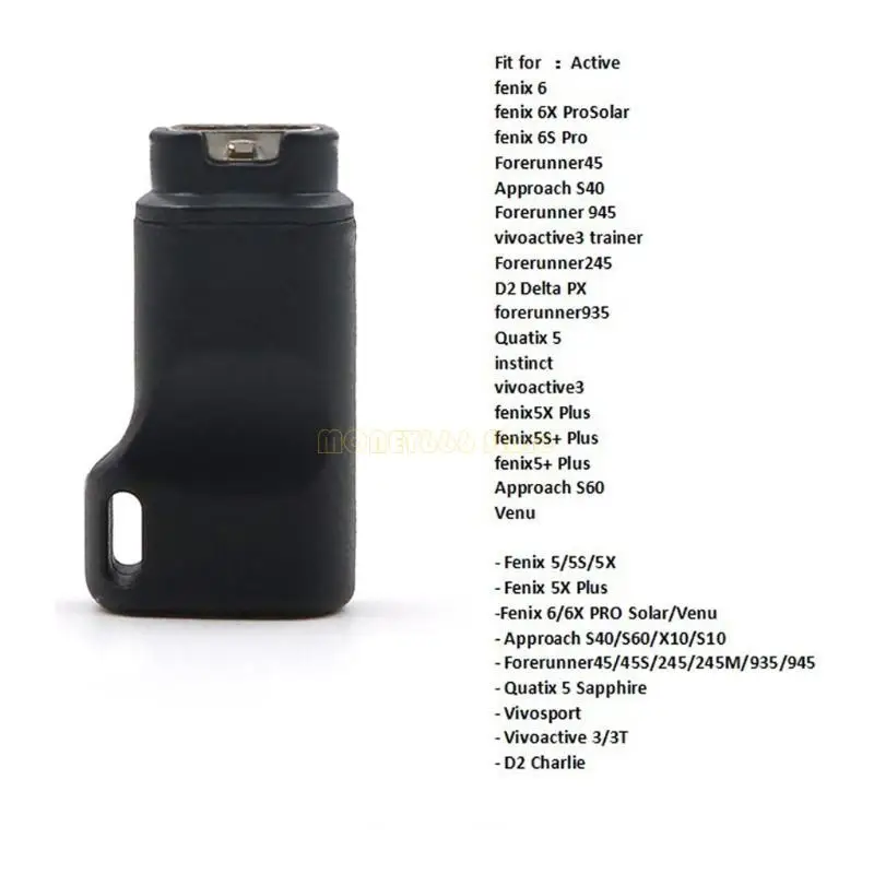 F62C USB Type C Женский преобразователь заряда для 4PIN для -гармин предшественник 945 Vivoactive3 Trainer Vivoactive 3 для ​​5x