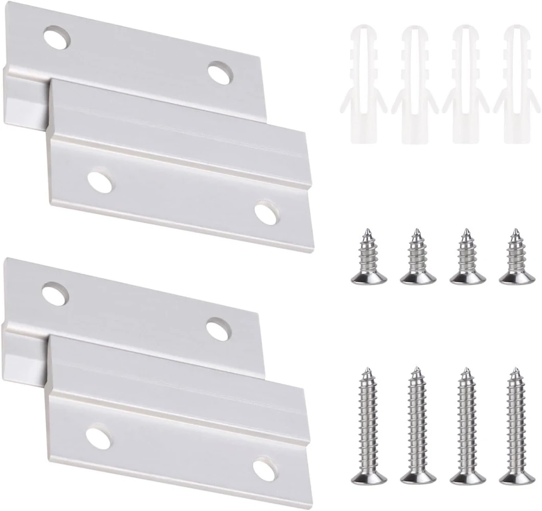 French Cleat Picture Hanger Z Clips for Hanging Aluminum Interlocking Wall Mounting Bracket