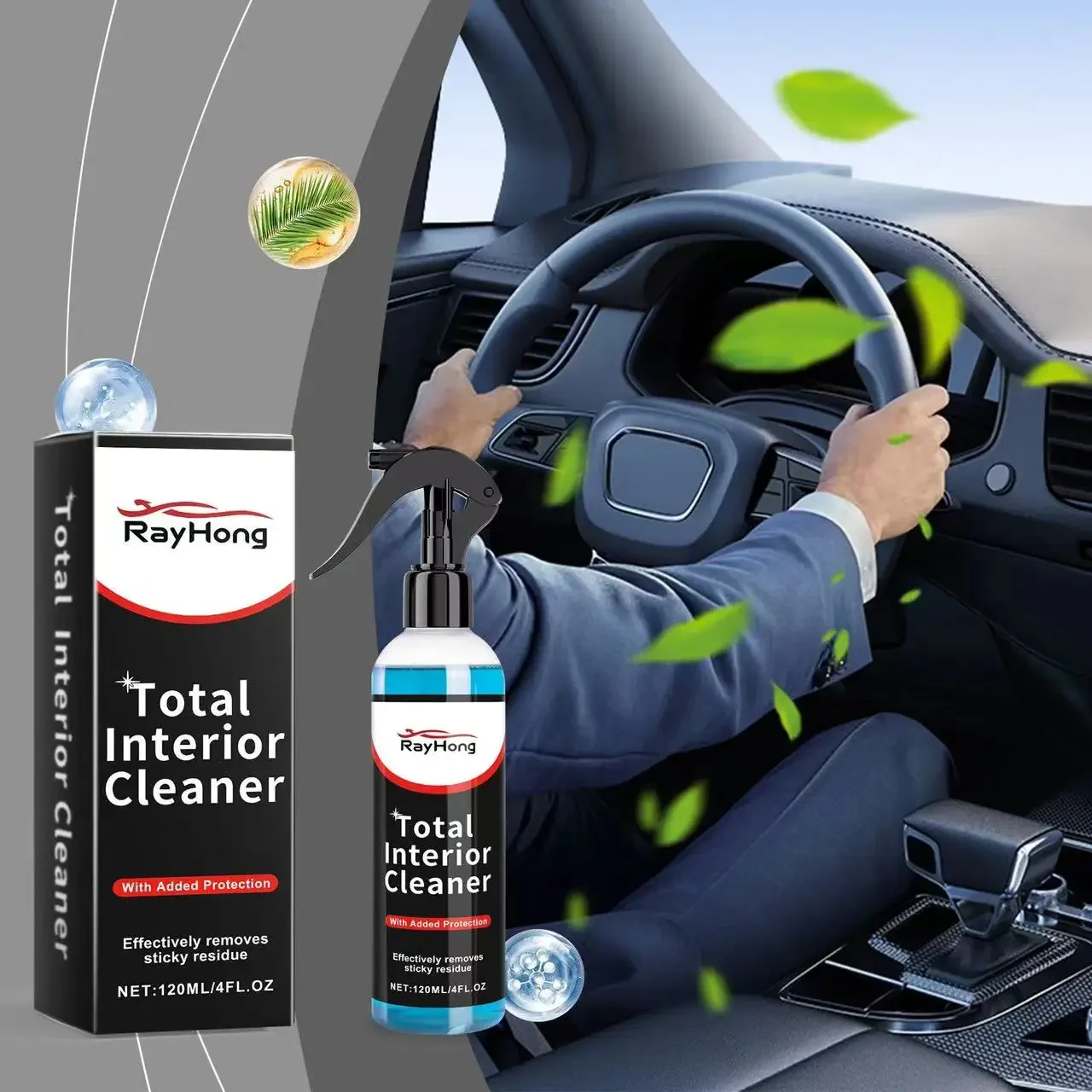 

Car upholstery renovation cleaner Multi-functional foam cleaner Car leather cleaning and stain removal maintenance agent