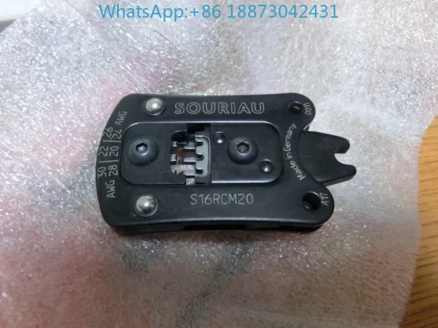 SOURIAU souriau crimping module die S16RCM20 needs additional SHANDLES. Brand new 1PCS