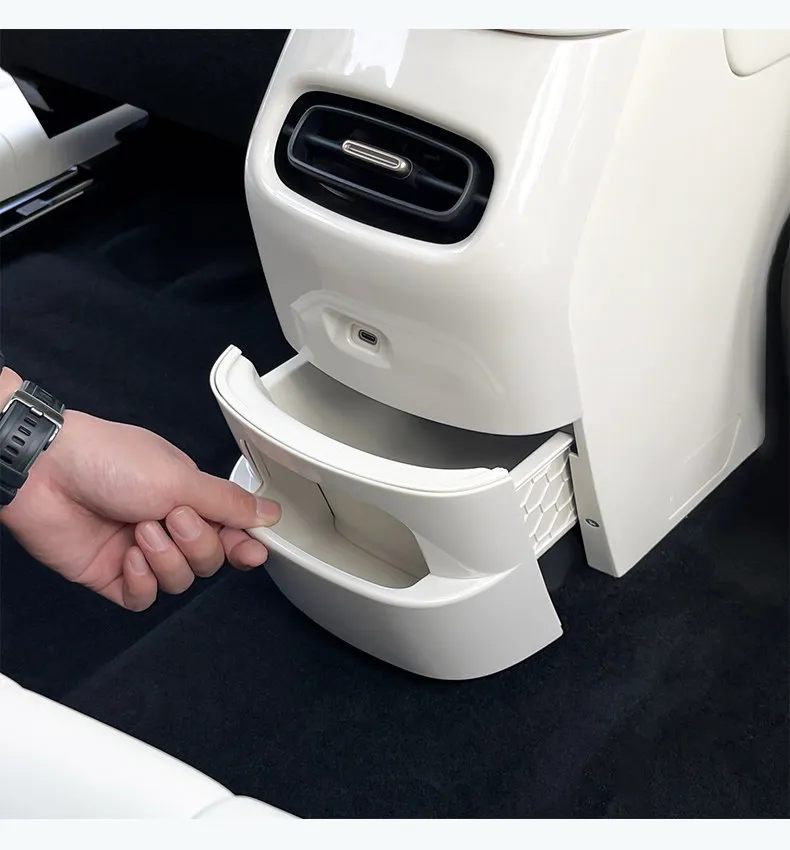 For ORA 5 2026 Rear Armrest Box Center Anti-kick Panel Scratch-resistant Dirt-resistant Protective Patches Interior Accessories