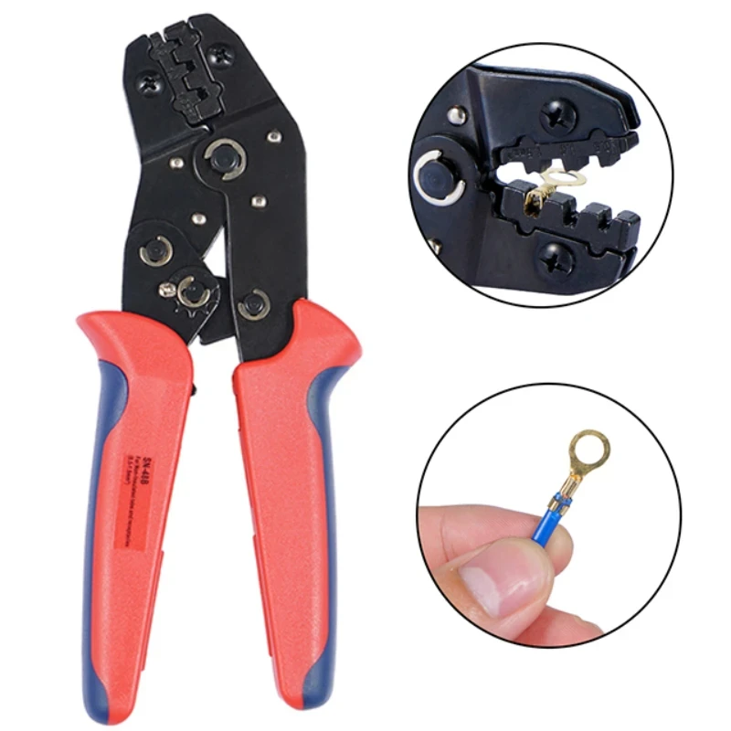 135/270/315/1000pcs 2.8/4.8/6.3mm Crimp Terminal Insulation Seal Wire Crimping Pliers Male and Female Plugs Spring Terminal kit