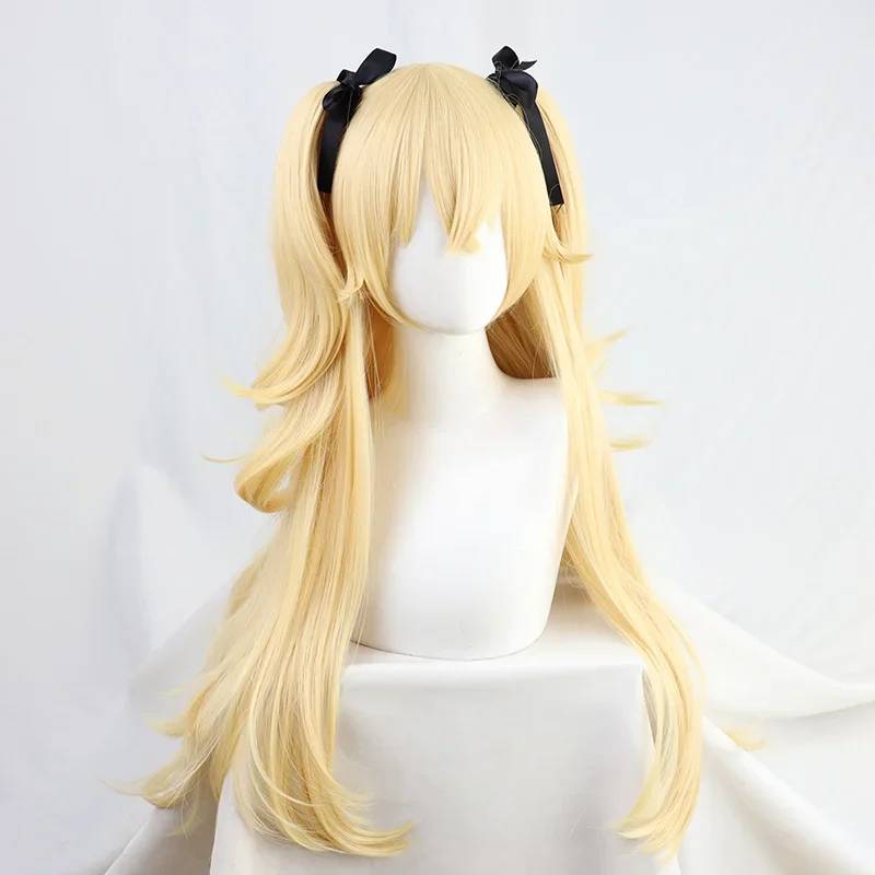 Genshin-coleta wig