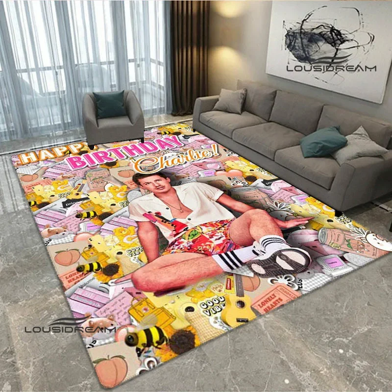 Singer C-Charlie Puth printed carpet Non -slip carpet bedroom decoration living room decoration washroom floor mat birthday gift