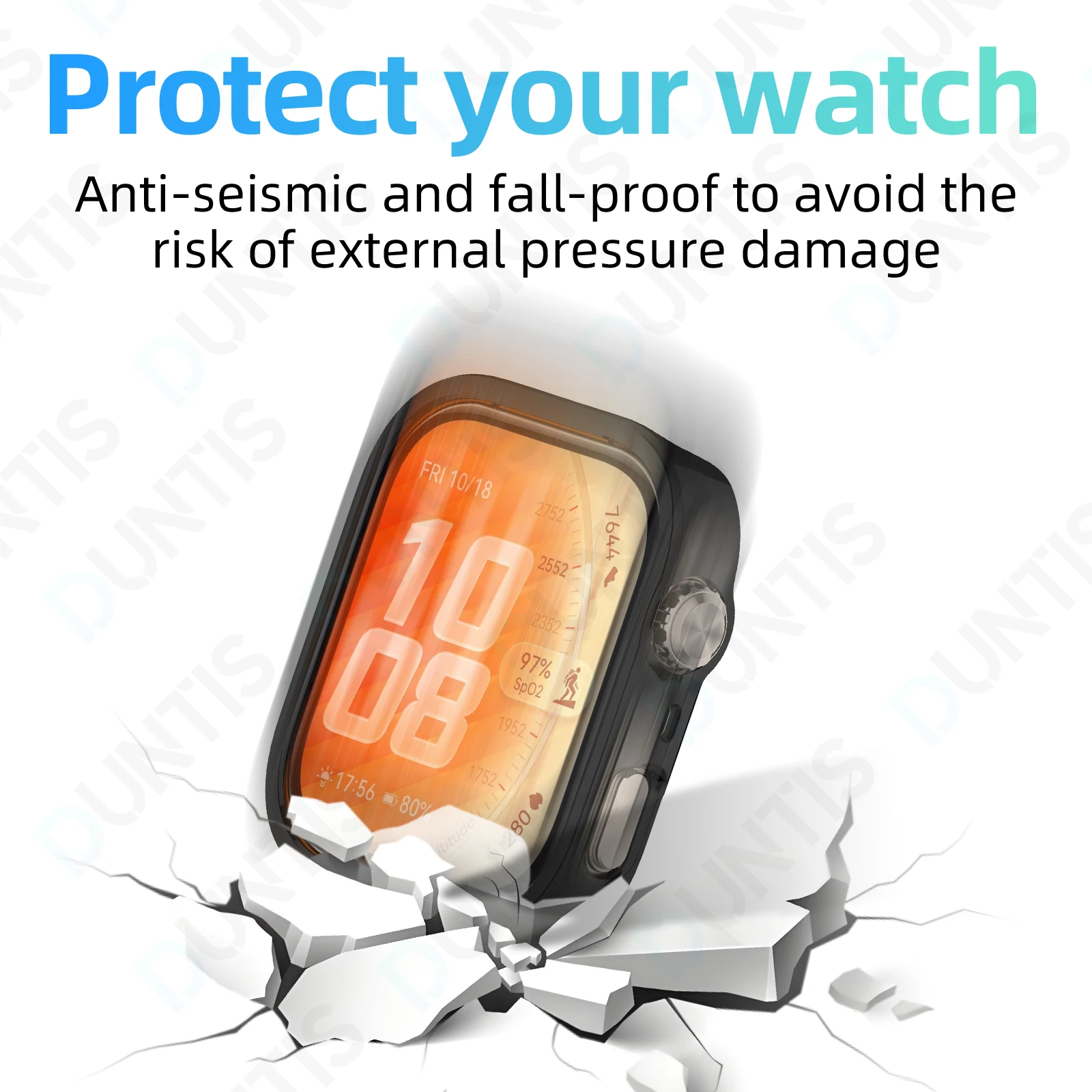 PC Matte Watch Cover for Huawei Watch Fit 5 / 5 Pro  Bumper Shell Protective Case for Huawei Watch Fit5  Smartwatch Accessories