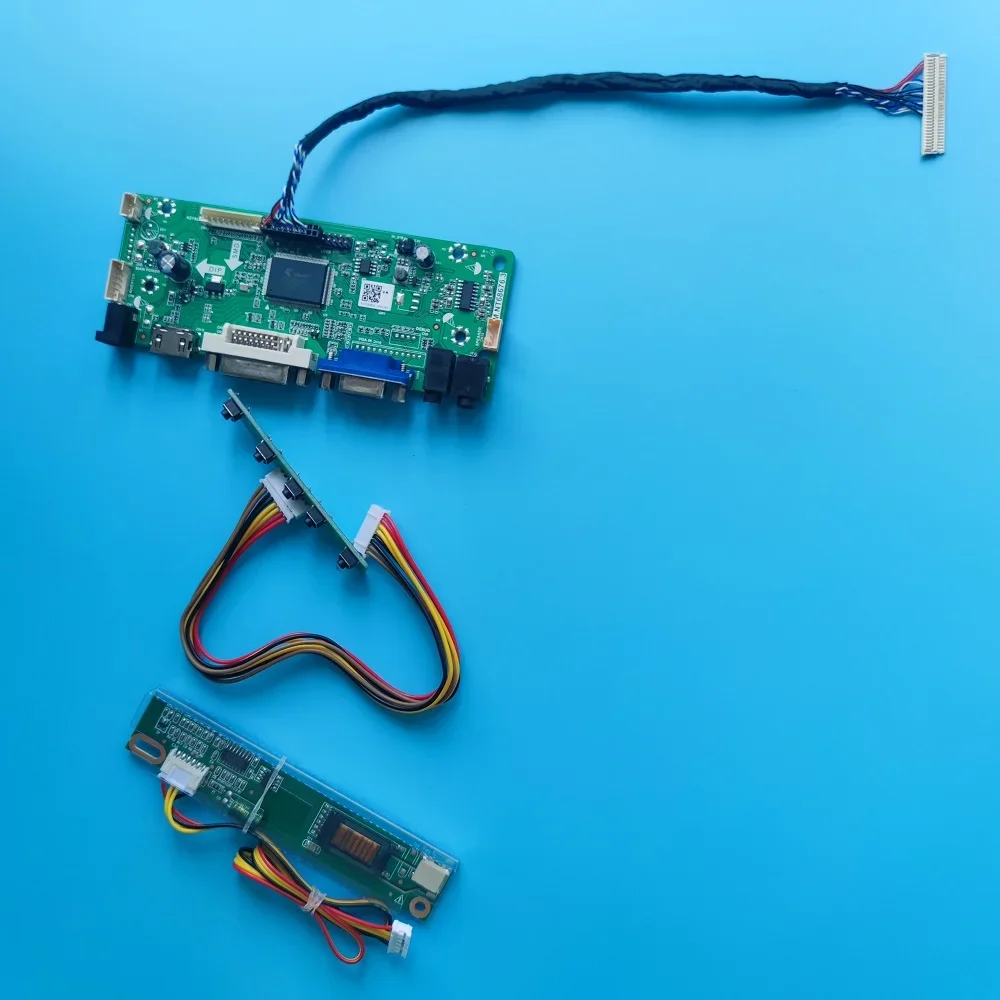 

Для QD15TL02 Rev.01 15,4 "1 ламп VGA HDMI-совместимая плата контроллера 1280X800 комплект монитора Экранная панель ЖК-дисплей DVI 30pin LVDS